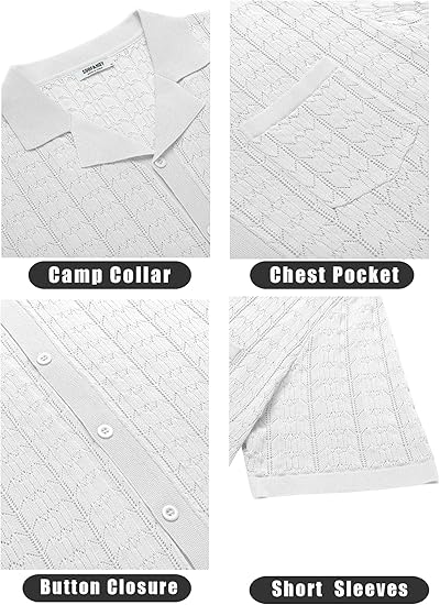 Refined Summer Button Down Knit Polo